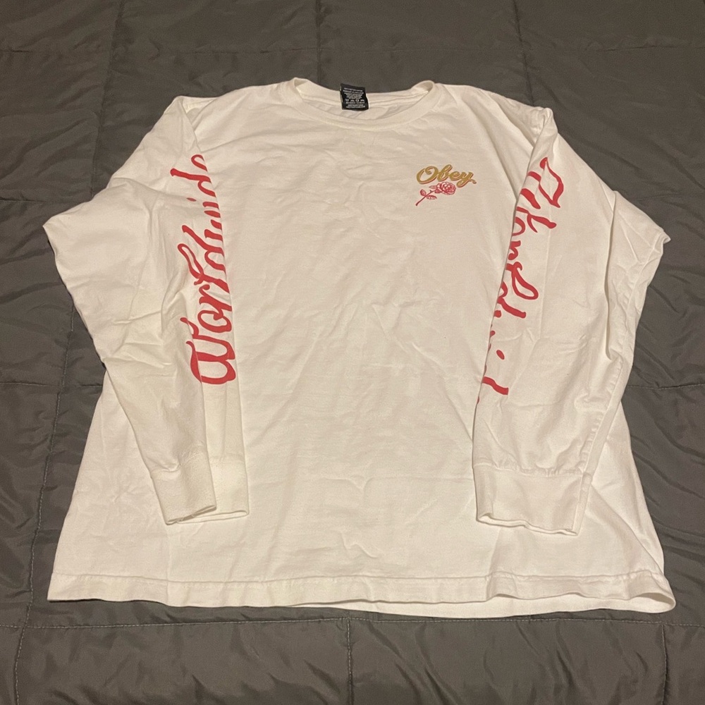 Obey Long Sleeve Graphic Tee